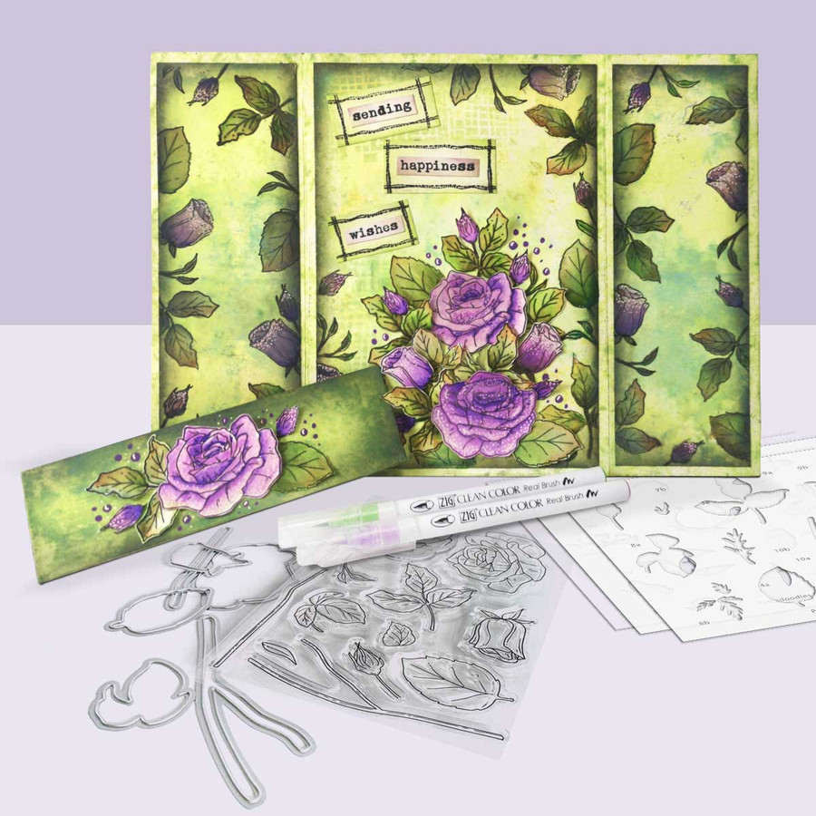 Hydrangea Ribbon outline cutting dies for Card making Crafts