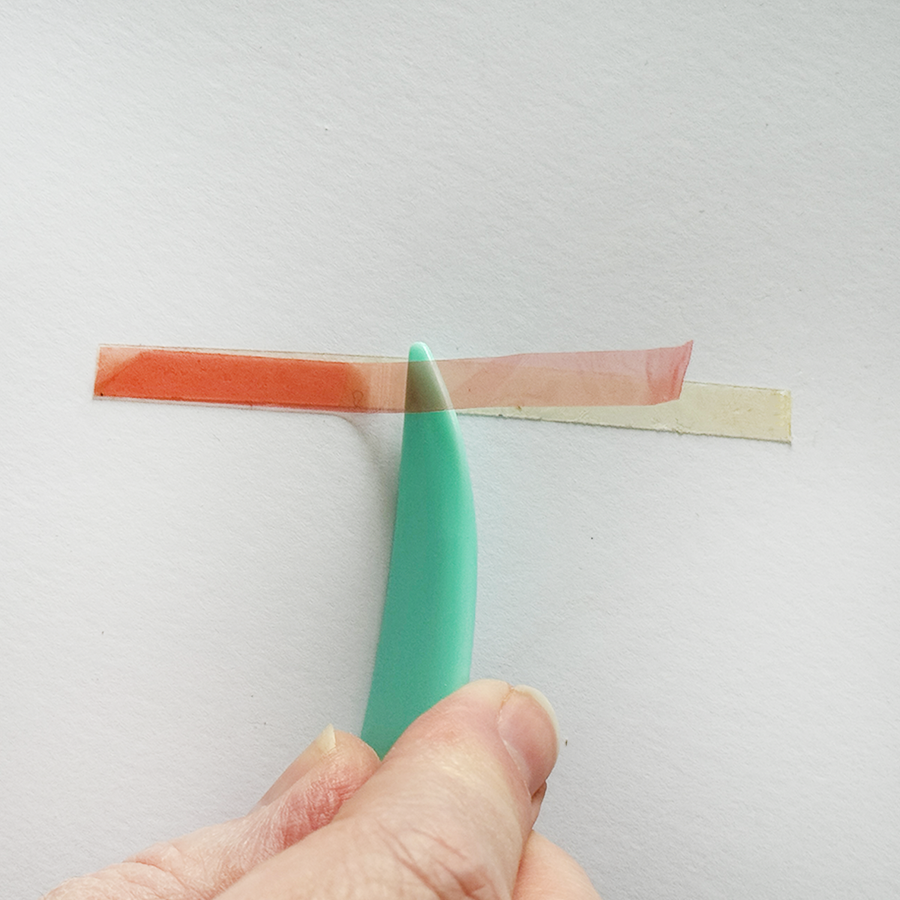 EZ Peel and Crease tape liner lifter tool - essential Craft Tool for removing adhesive, bone folder, card making, crafts, scrapbooking