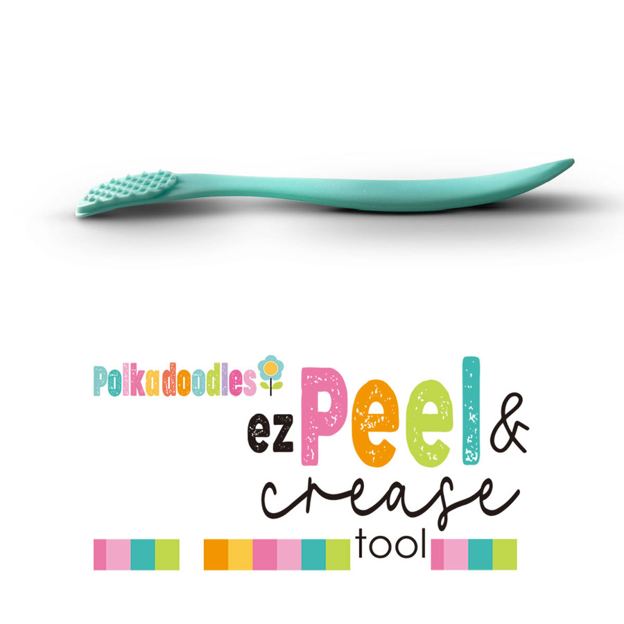EZ Peel and Crease tape liner lifter tool - essential Craft Tool for removing adhesive, bone folder, card making, crafts, scrapbooking