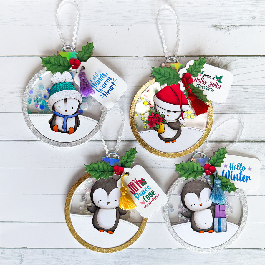 Theo Penguin Winter Snow Days BIG KAHUNA download bundle - digital stamps, clipart printables, card making, craft, sticker, junk journal, scrapbooking.