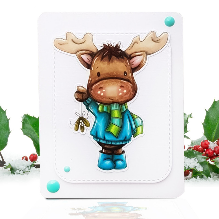 Elvis Wesley Moose - VIP XXL Edition printable downloads for card making and crafts, cute printable stamps, clipart printable planner stickers