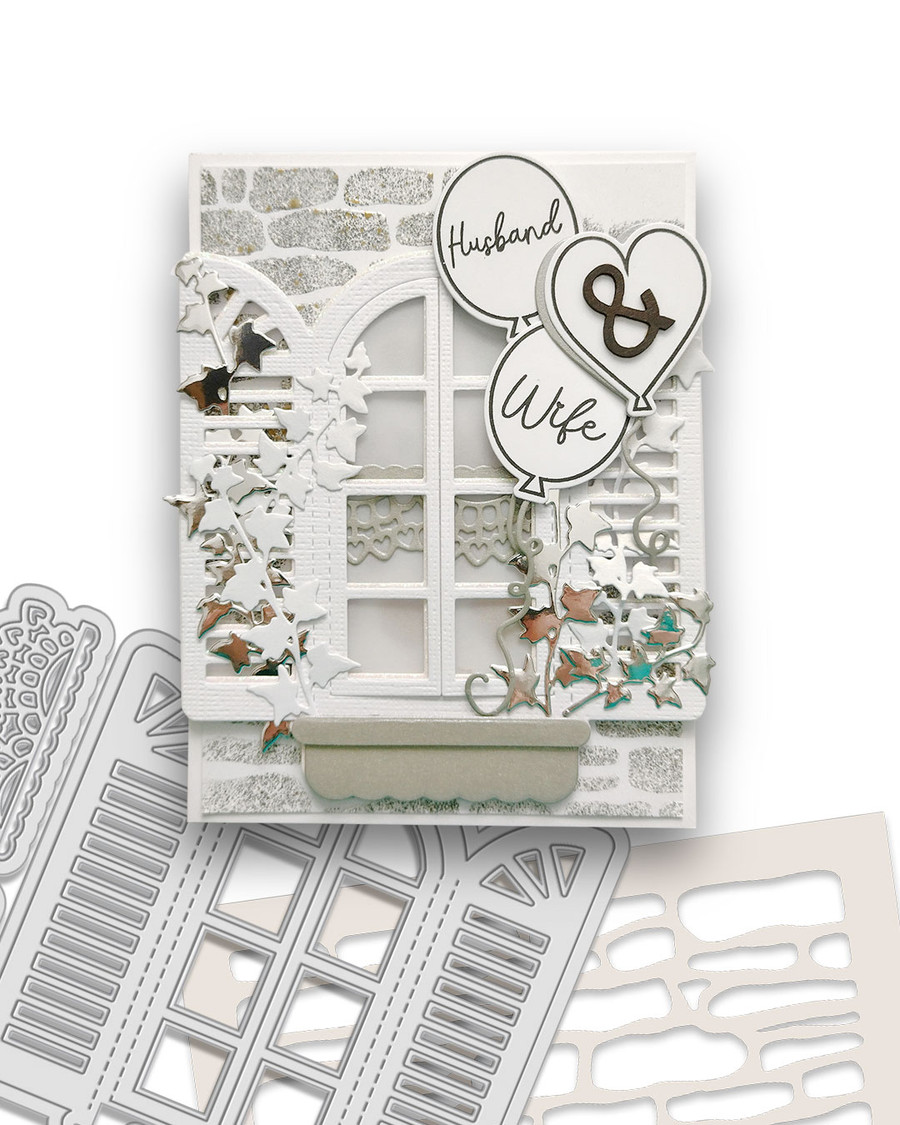 All Occasion Balloon Greeting and Number Dies for card making, craft, scrapbooking
