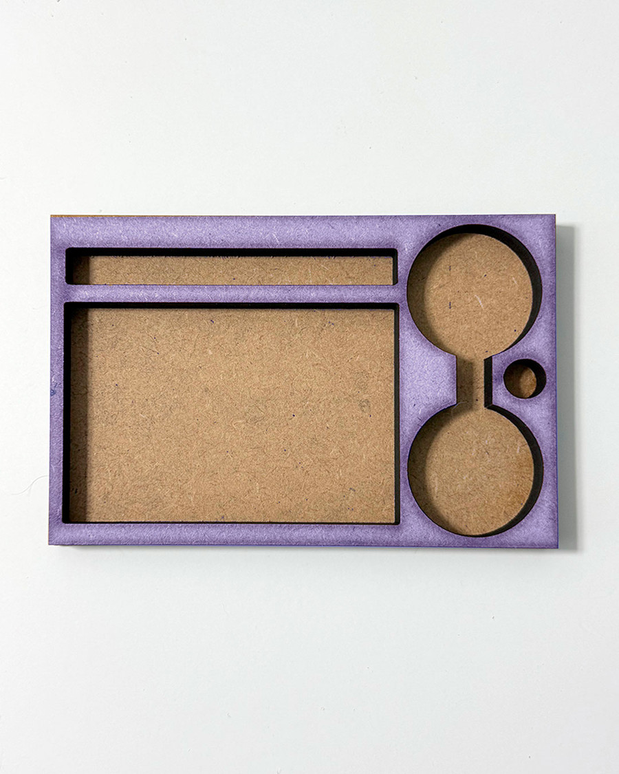 Rectangular Ink pad and Brush Holder - MDF DIY kit, Card Making, Craft,  Scrapbooking