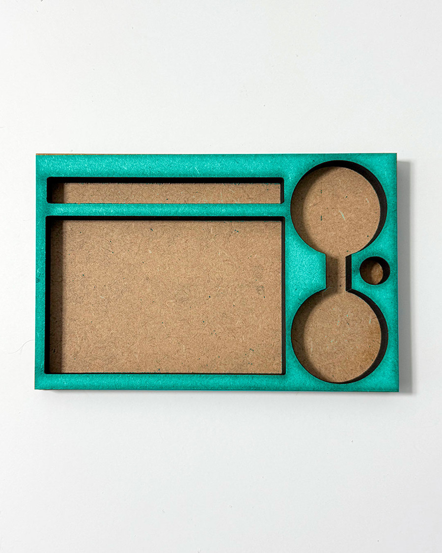 Rectangular Ink pad and Brush Holder - MDF DIY kit, Card Making, Craft,  Scrapbooking