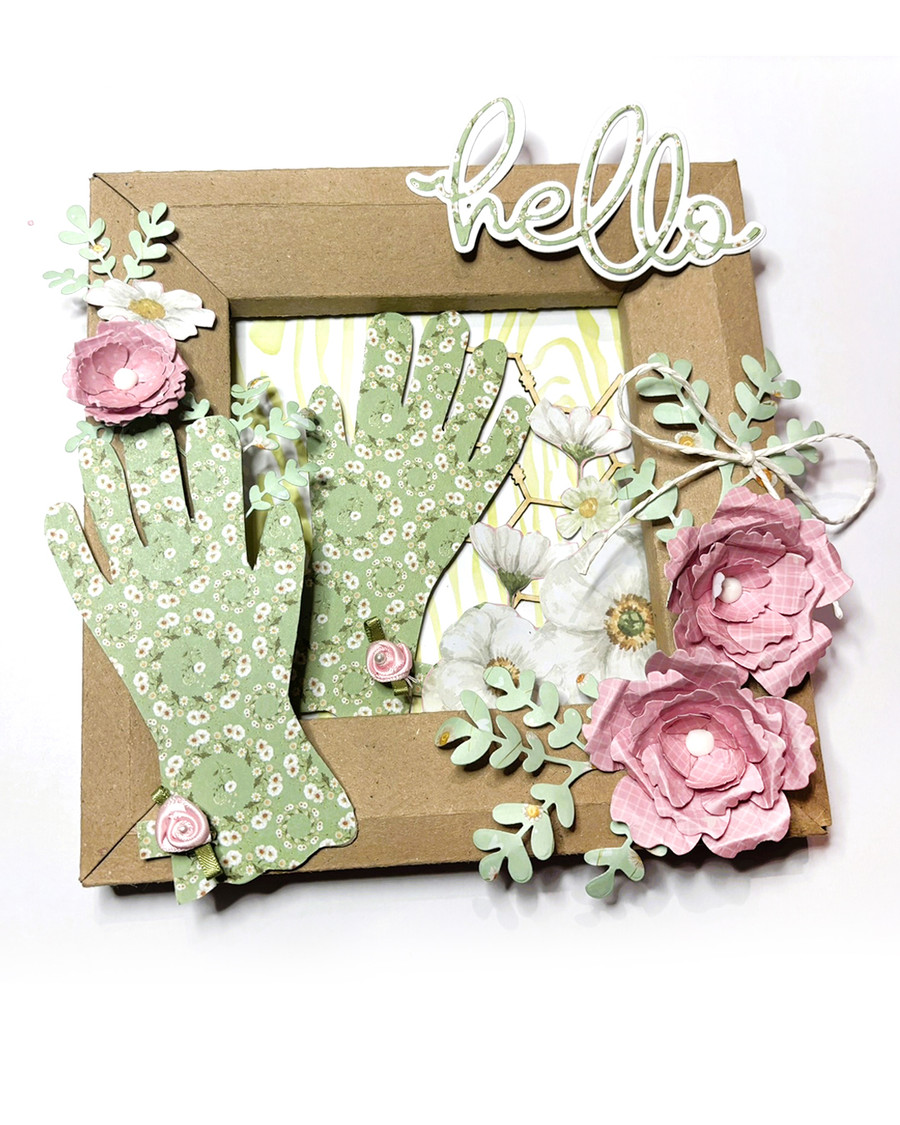 Pretty Flower 1 dies for card making, craft supplies, scrapbooking, mixed media