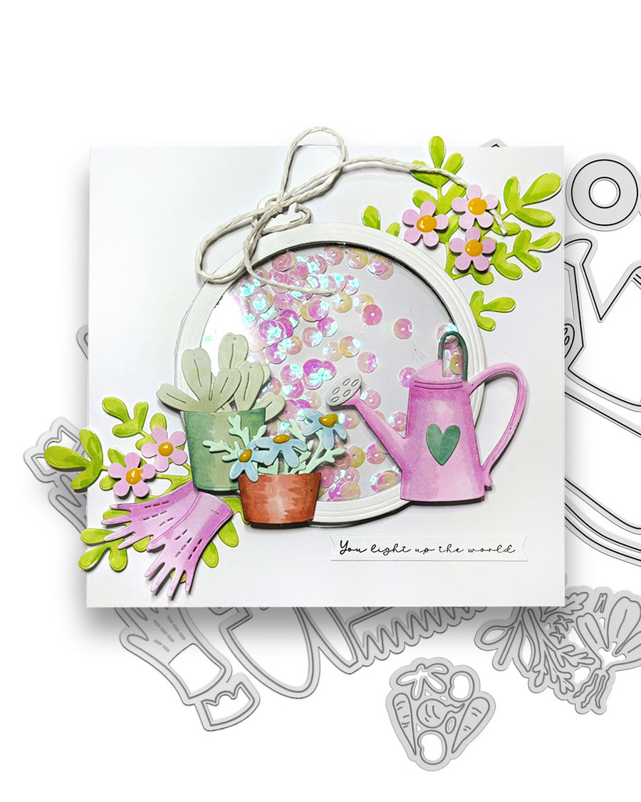 Garden dies VALUE BUNDLE for card making, craft supplies, scrapbooking, mixed media.