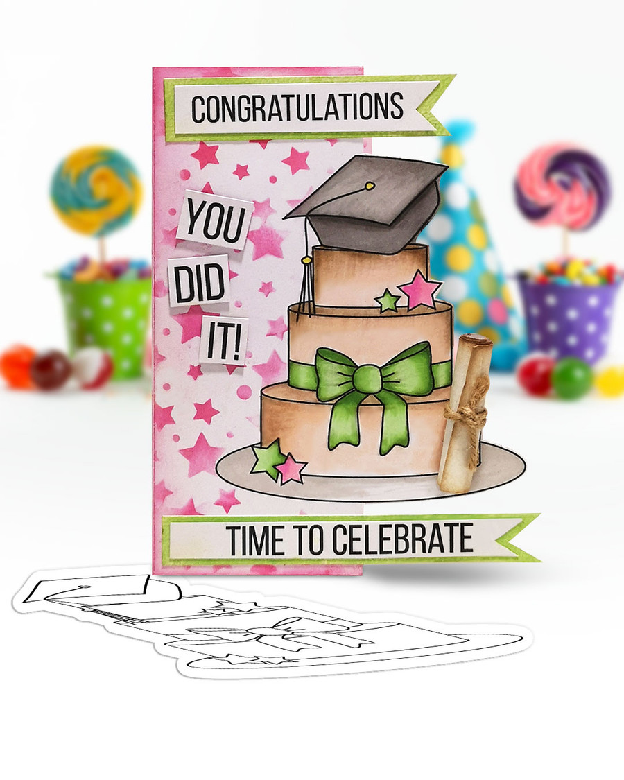 Graduation school student Sentiments Quotes - Digital Stamp and Printable Clipart Pack for Card Making, Scrapbooking and Junk Journaling.
