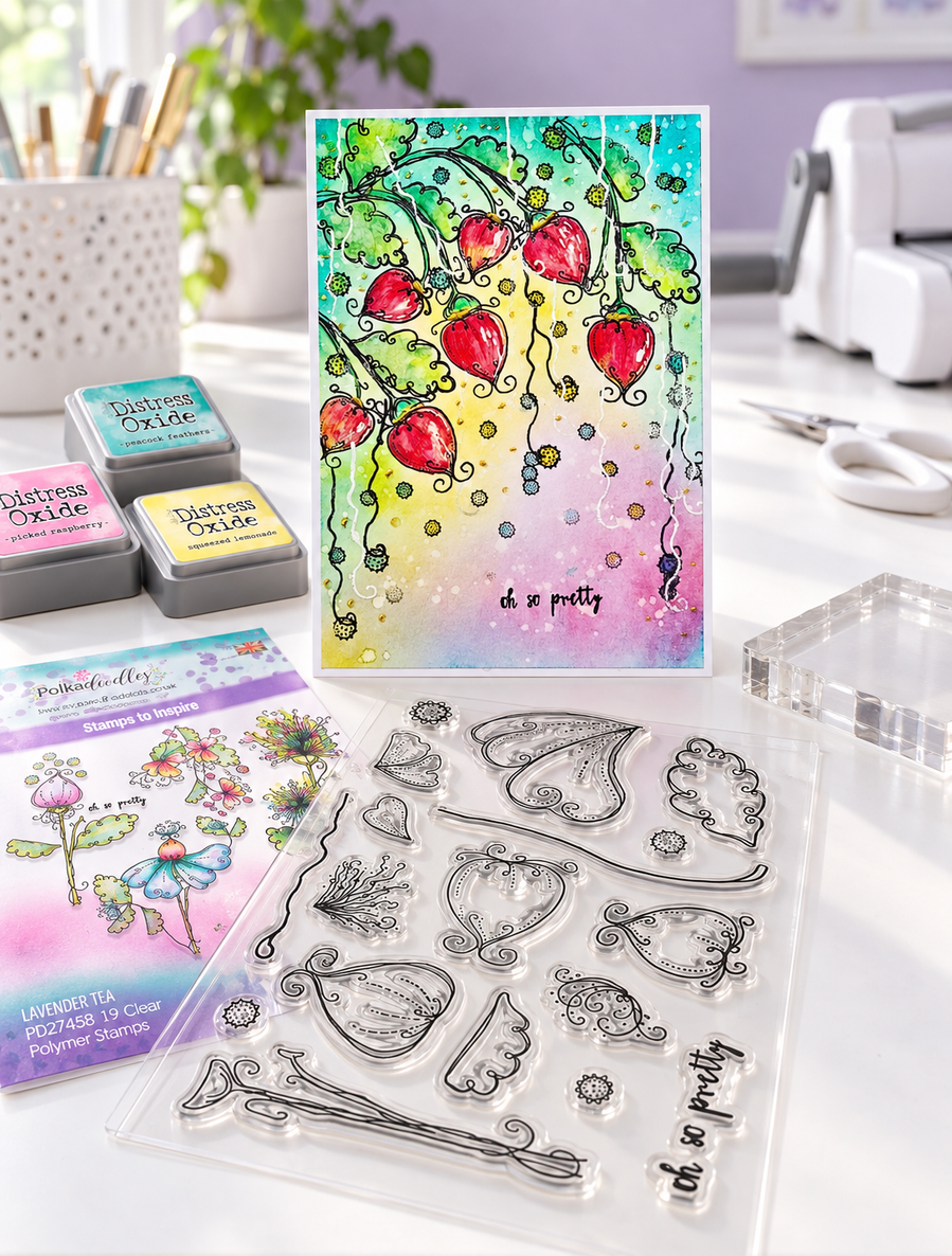 LAVENDER TEA STAMP SOUP NAT