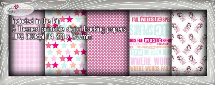 Opera Girl Theme Paper Craft download