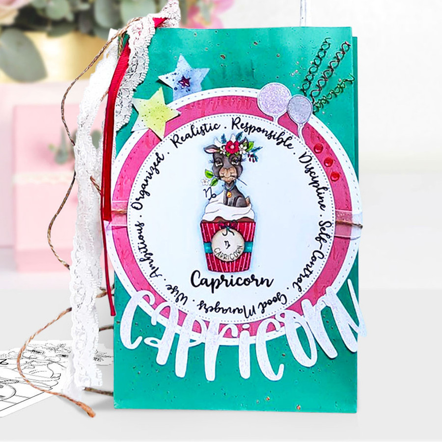 Zodiac printable USB - printable paper crafting collection