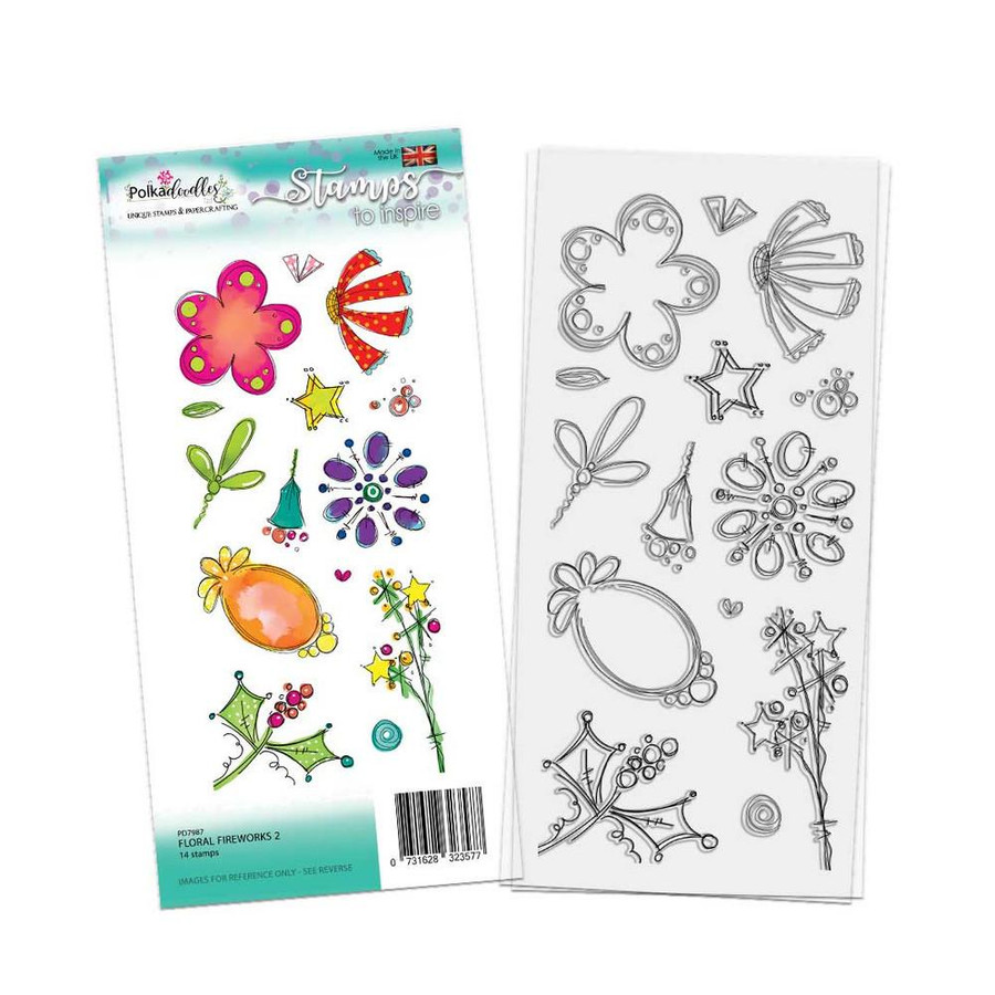 Believe in Angels – 3D Mixed Media Craft kit - Stamps, stencil & MDF BUNDLE, colorful floral and angel-themed stamps and stencil set for crafting and scrapbooking.
