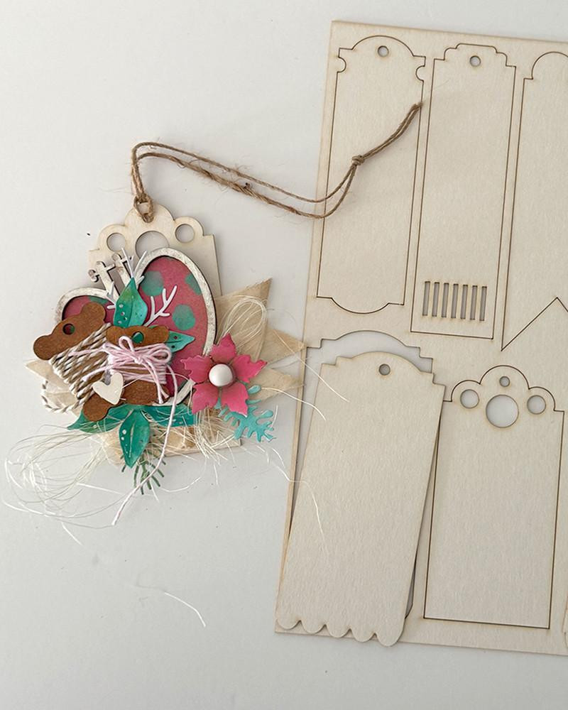 MDF Mixed Media Big Bundle, craft supplies including engraved MDF boards, chipboard packs, embroidery hoops, easels, bookmarks, and decorative elements for crafting and DIY projects.