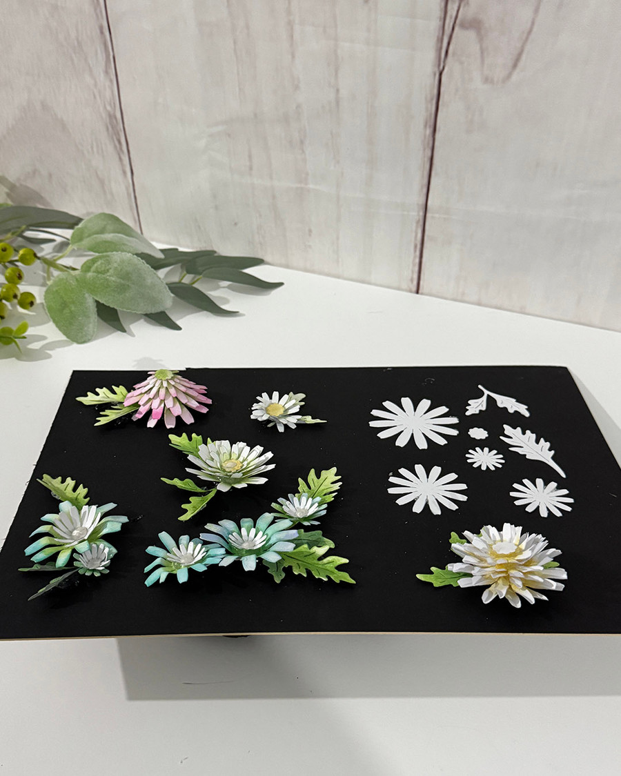 PD9085 Chamomile Flower dies – craft, card making scrapbooking cutter dies 1