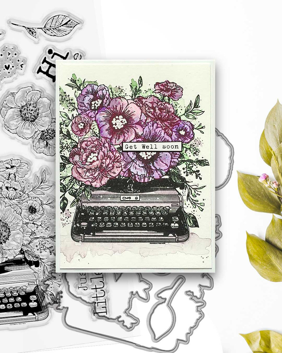 Just a little Note outline dies - craft, card making cutter dies