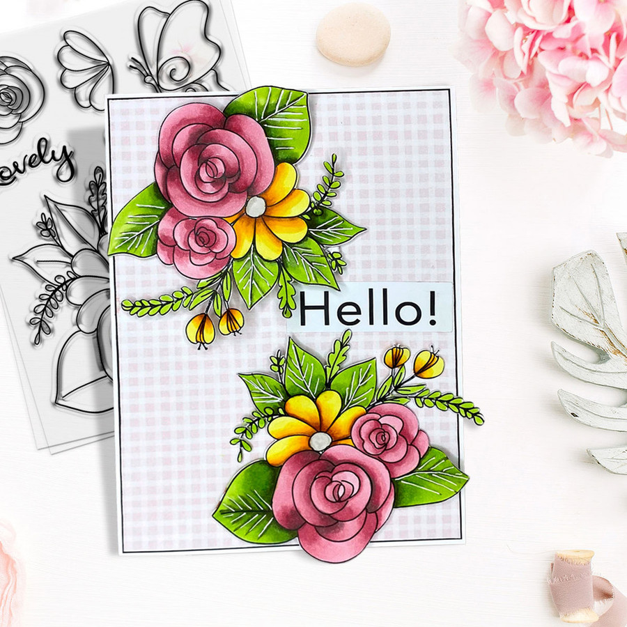 Blooming Blossoms Special Bundle - Stamps, Stencils & Dies