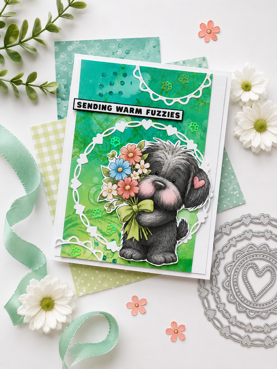 Fluffy Friends Black & White printable Digital Stamp Bundle - Cute Fluffy Friends printable craft Download for Card Making Scrapbooking Junk Journals Crafts Stickers.