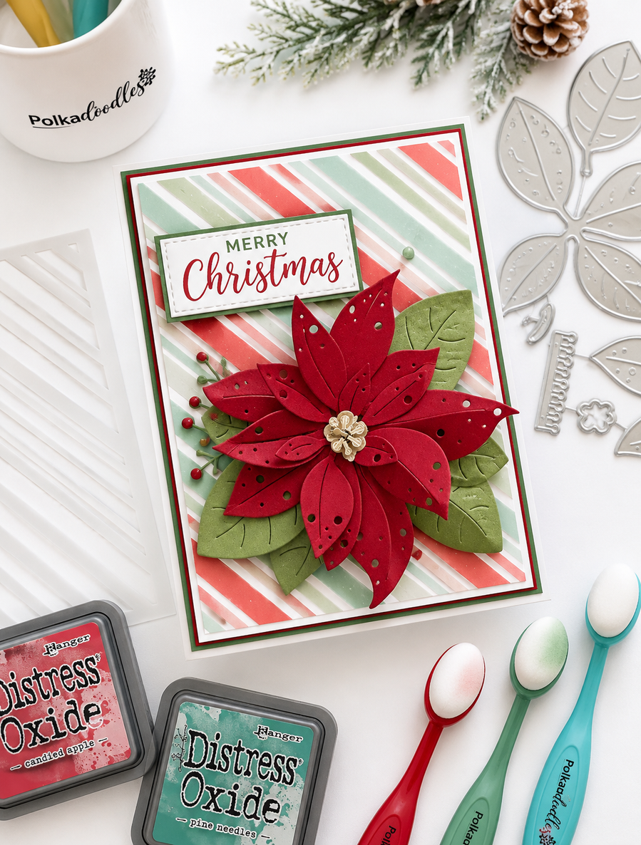 Sparkling Christmas Stencil bundle - 6 stencils