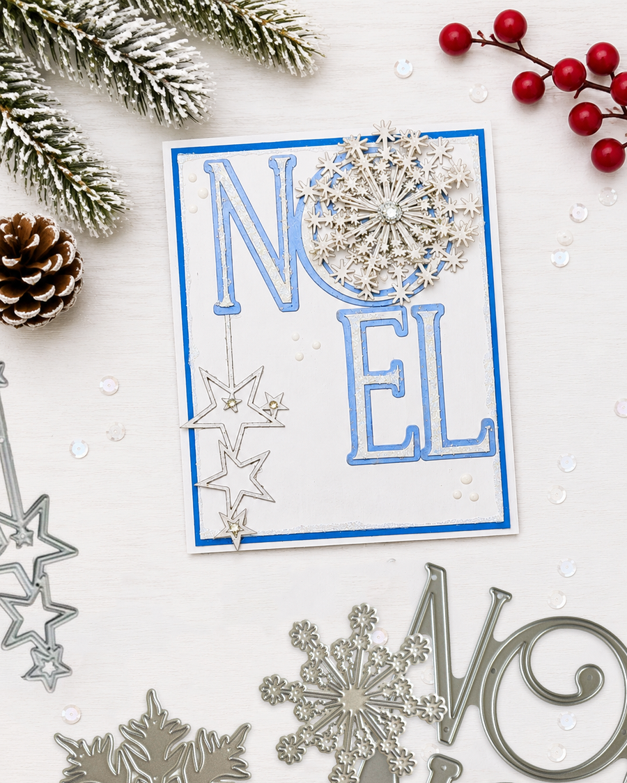 Sparkling snowflakes Craft Cutting Dies for crafts, card making scrapbooking