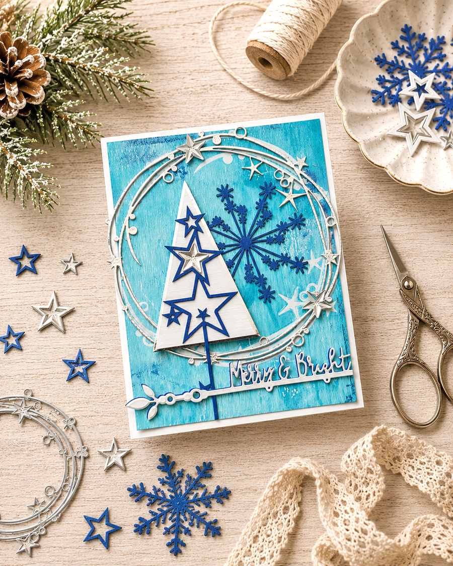 Elegant Sculptured Trees Craft Cutting Dies