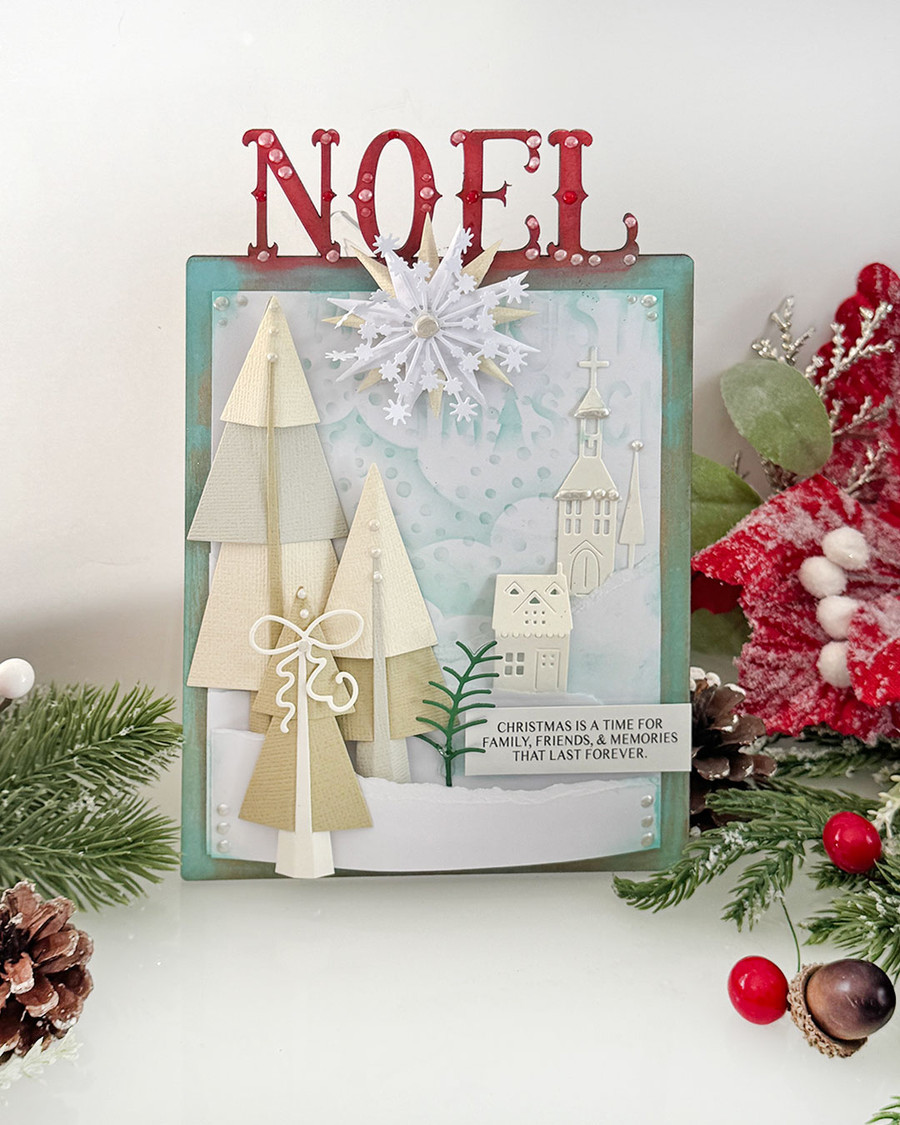 Elegant Sculptured Trees Craft Cutting Dies