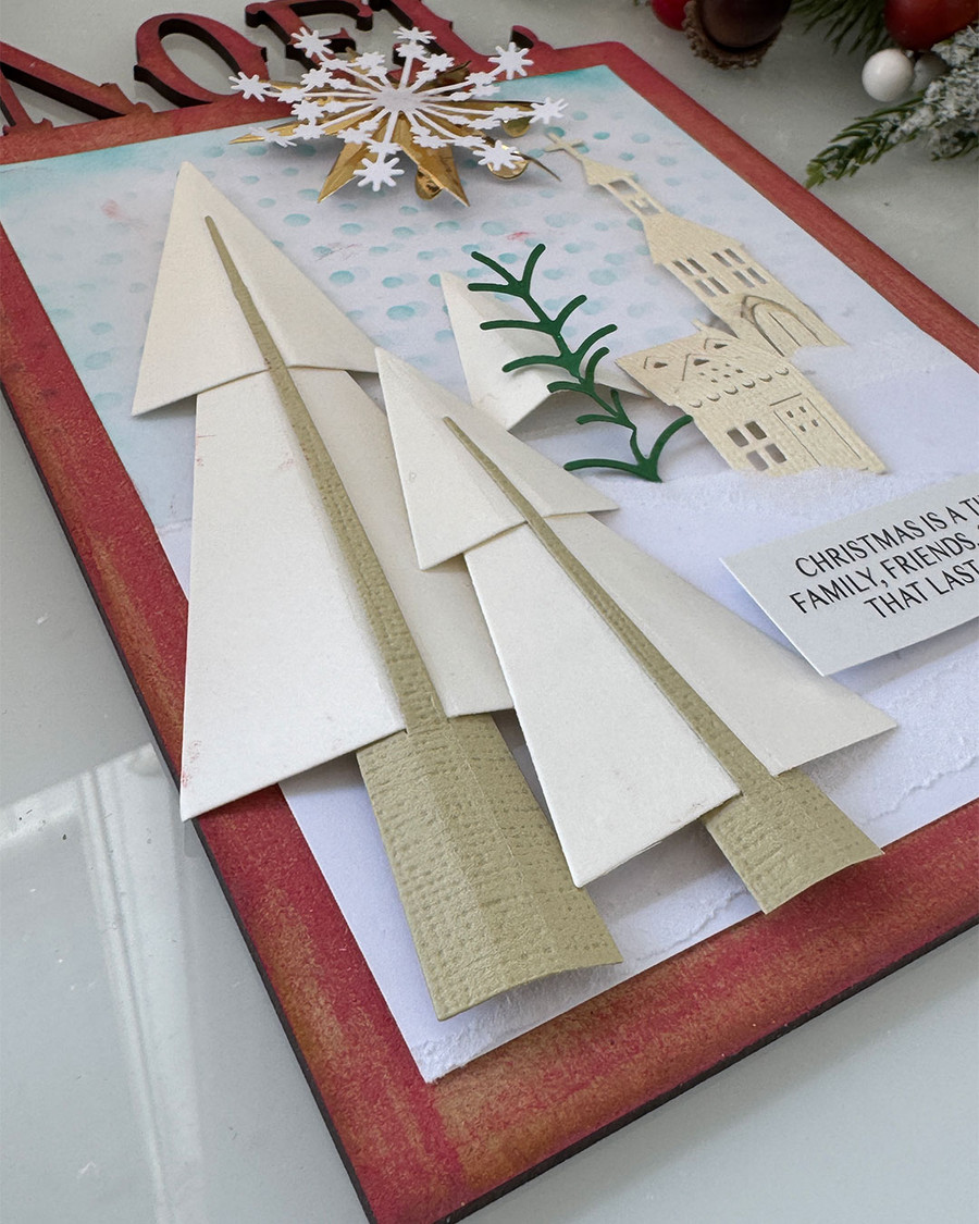 Elegant Sculptured Trees Craft Cutting Dies