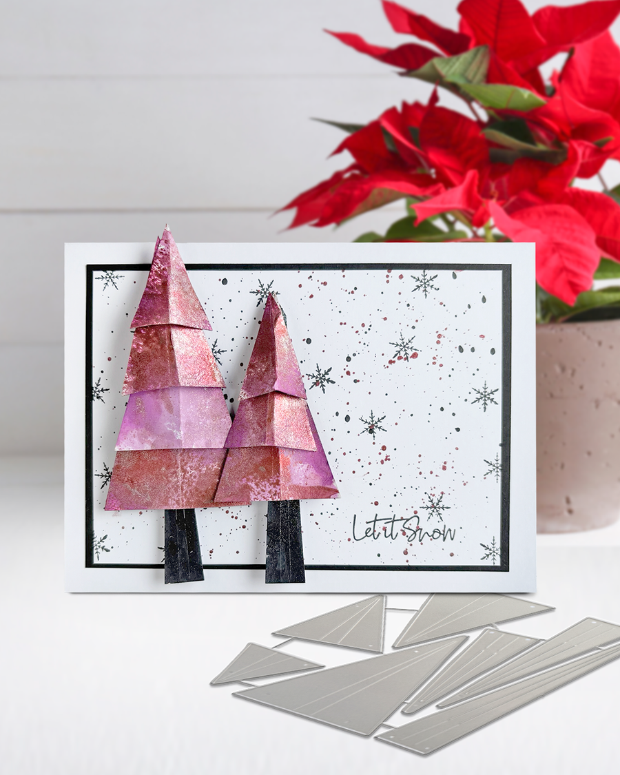 Elegant Sculptured Trees Craft Cutting Dies