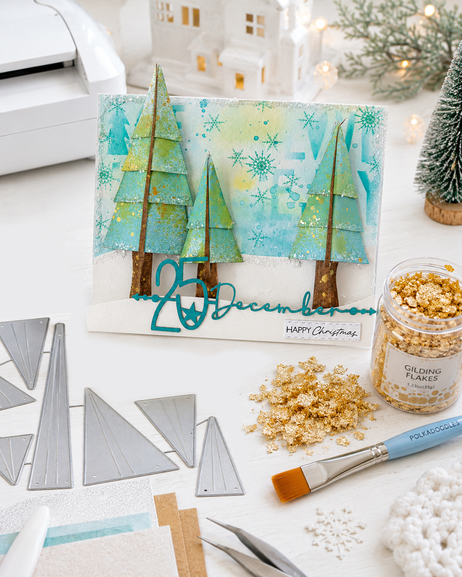 Elegant Sculptured Trees Craft Cutting Dies