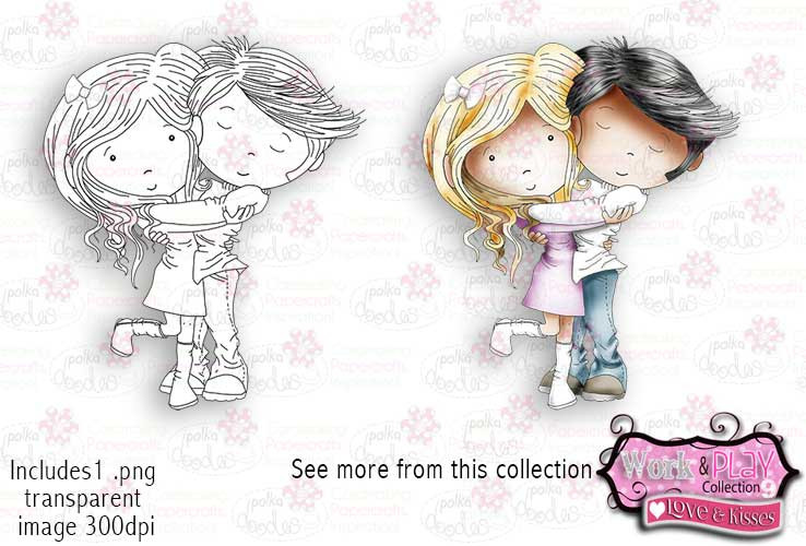 True Love Digital Craft Stamp download