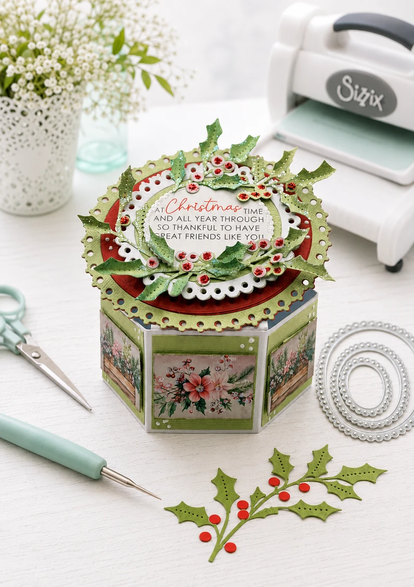 Pretty die bundle Ovals and Circles - 13 craft cutting dies
