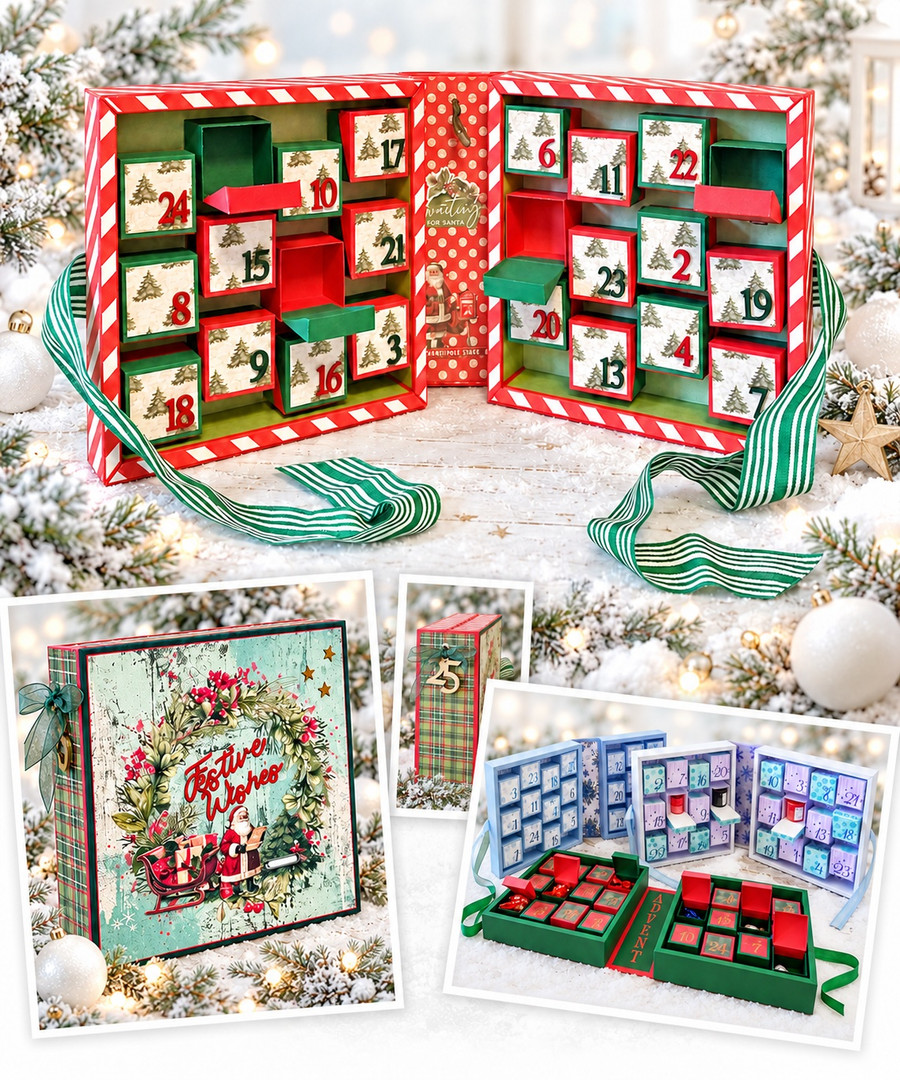 Christmas Words & ornaments MDF kit - 44 pcs - wood blanks for crafting. beautiful festive projects and thoughtful handmade gifts with this 44-piece Christmas Words & Ornaments MDF Kit from Polkadoodles. Featuring larger decorative words and ornament shapes, it’s perfect for adding dimension to scrapbooking, junk journals, handmade albums and Christmas home décor.