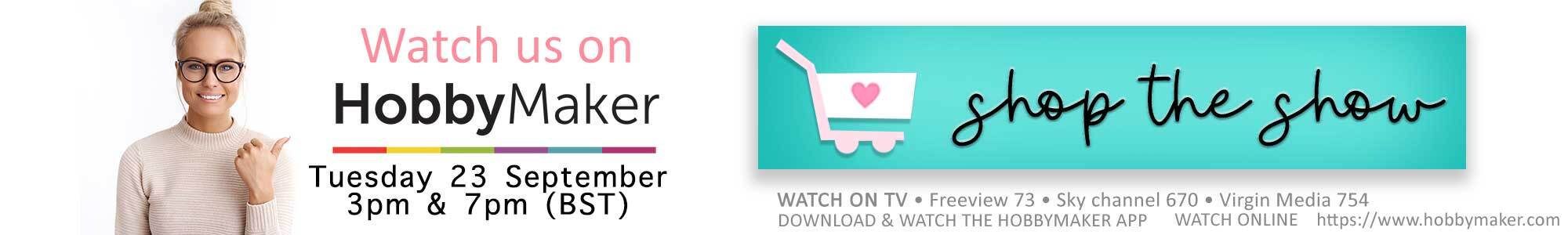 Polkadoodles on Hobbymaker TV shop the show