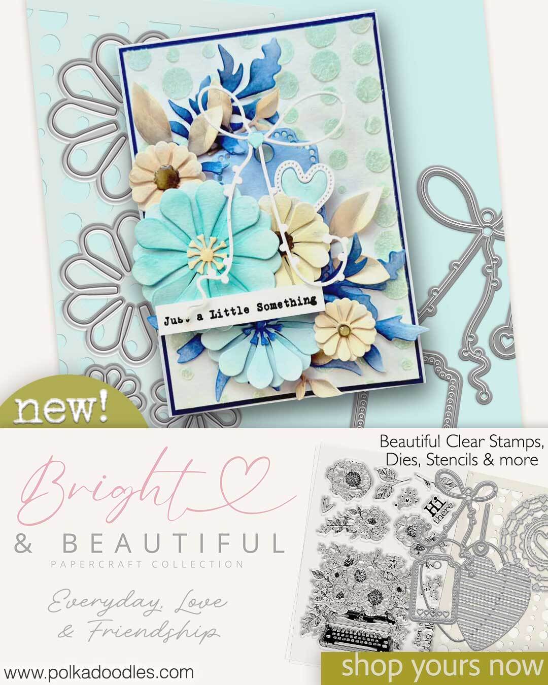 Make Beautiful celebration cards and scrapbook layouts with this wonderful collection of stamps, dies and stencils for card making and crafts, scrapbooking