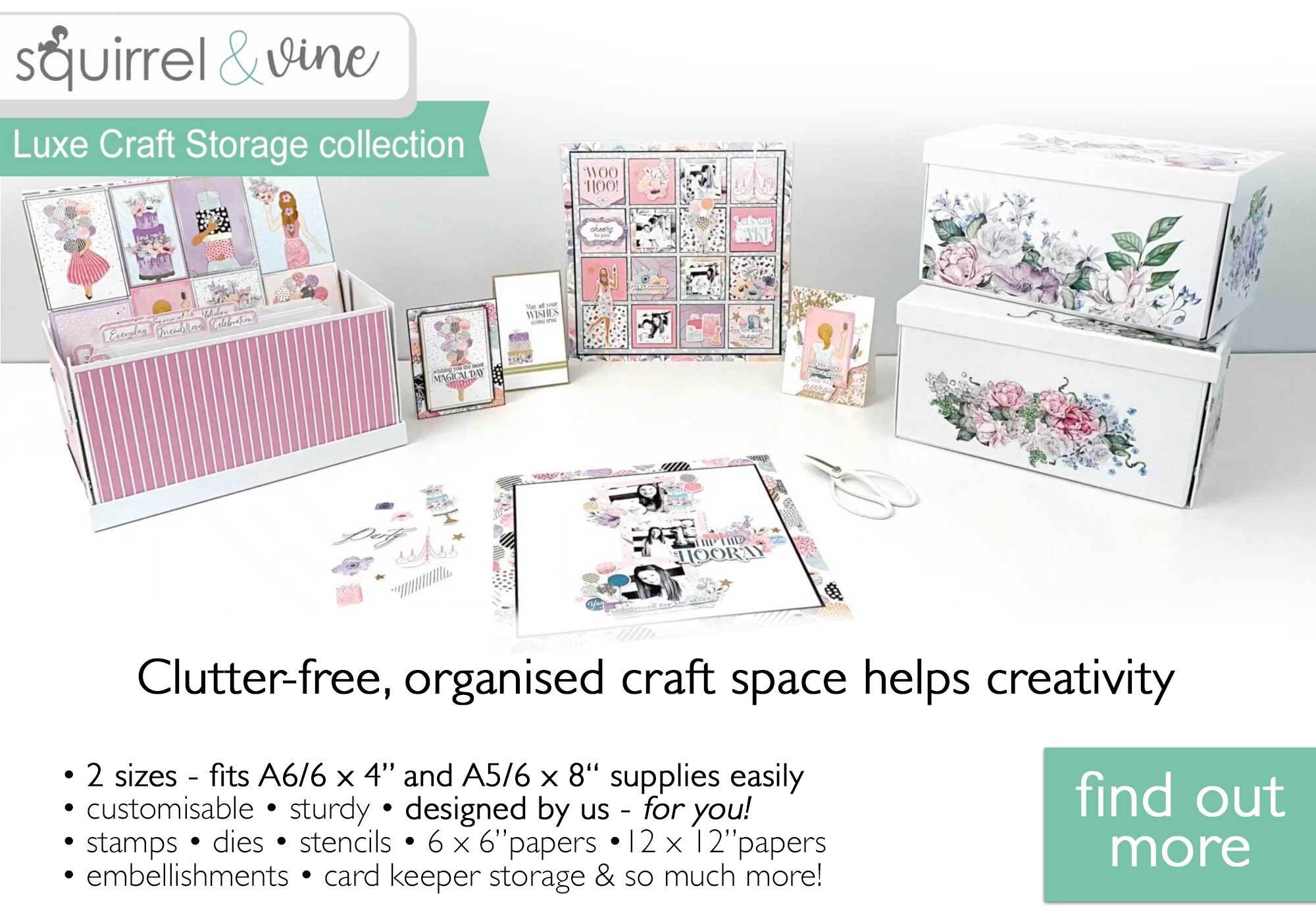 best ever craft card making scrapbooking stationery storage organisation system for stamps, stencils, dies and more