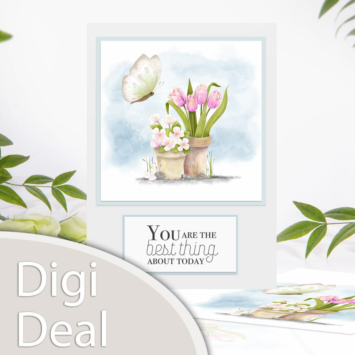 beautiful flower printable digital stamp clipart for crafts and card making scrapbook stickers