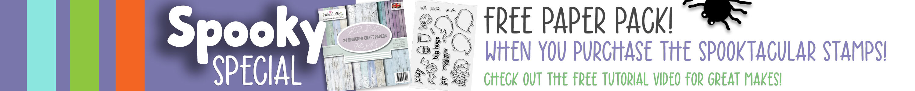 Spooky halloween special free paper pack, halloween craft, halloween card making, halloween scrapbooking