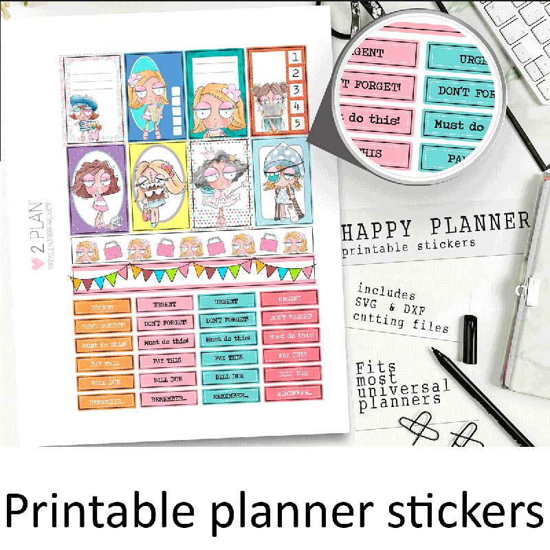 digital sticker printing printable craft planner stickers happy planner erin condrin secret sticker society