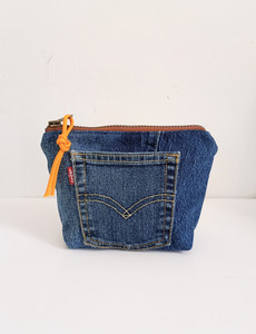 LALA POUCH /UPCYCLED LEVI DENIM