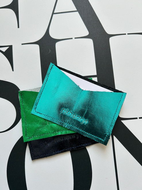 METALLIC CARD CASE