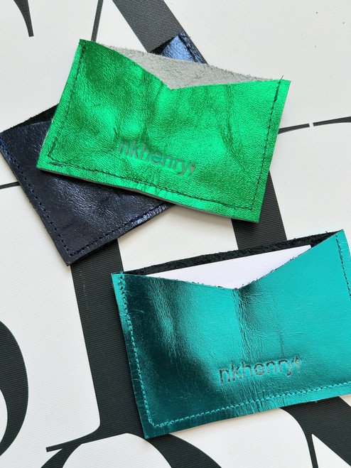METALLIC CARD CASE
