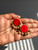 NAOMI  EARRINGS/ RED