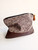 KELLEY CLUTCH / BROWN ABSTRACT