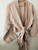 VENUS KIMONO WRAP TOP / PALE PINK NUDE