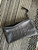 METALLIC PEWTER STUDDED POUCH