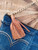 J'ADORE BAG/ UPCYCLED DENIM