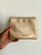 METALLIC  LEATHER POUCH