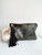 DEMI LEATHER CAMO CLUTCH
