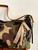 MIXED LEATHER BAG CHARM