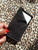 BLACK LEATHER CARD CASE