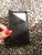 BLACK LEATHER CARD CASE