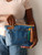 UPCYCLED DENIM SMALL CLUTCH/ No. 9